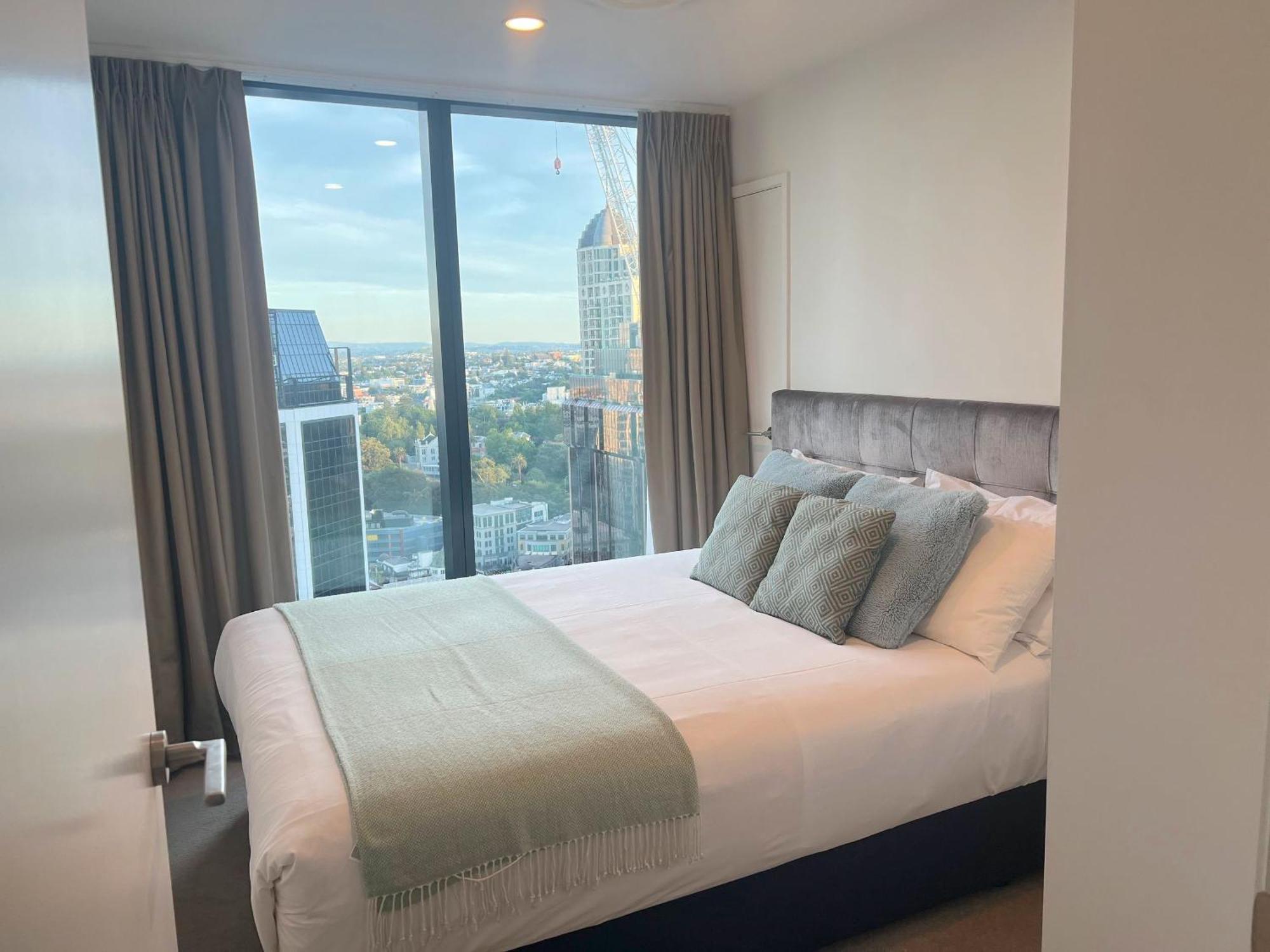 Gorgeous Seaview 2 Bedroom Apartment In Auckland Cbd Zewnętrze zdjęcie