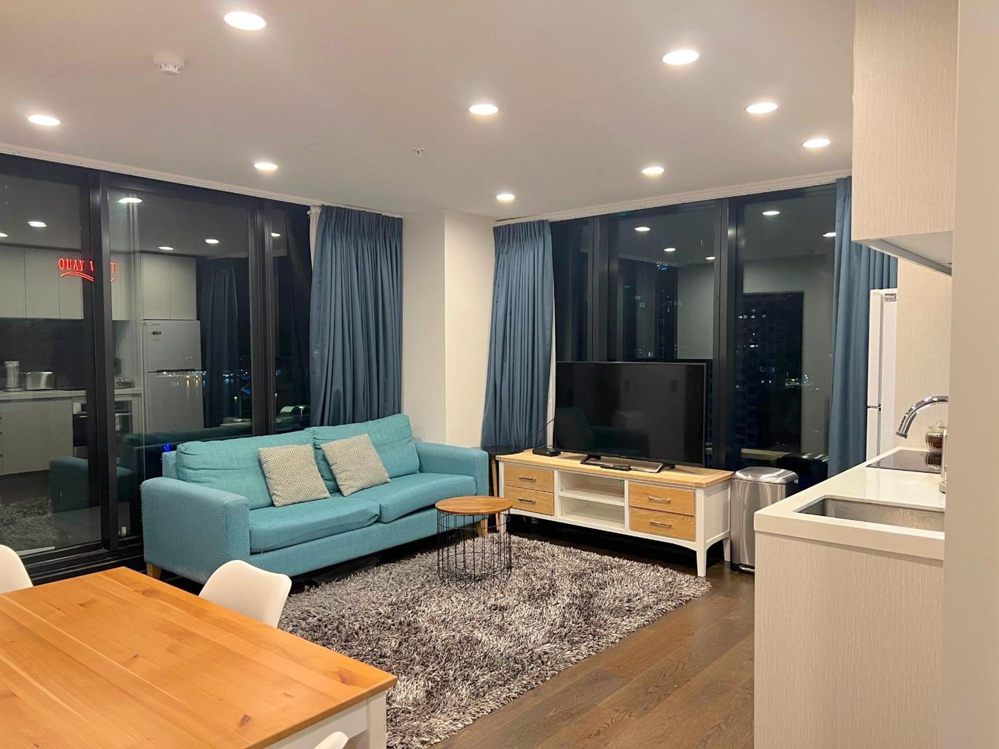 Gorgeous Seaview 2 Bedroom Apartment In Auckland Cbd Zewnętrze zdjęcie