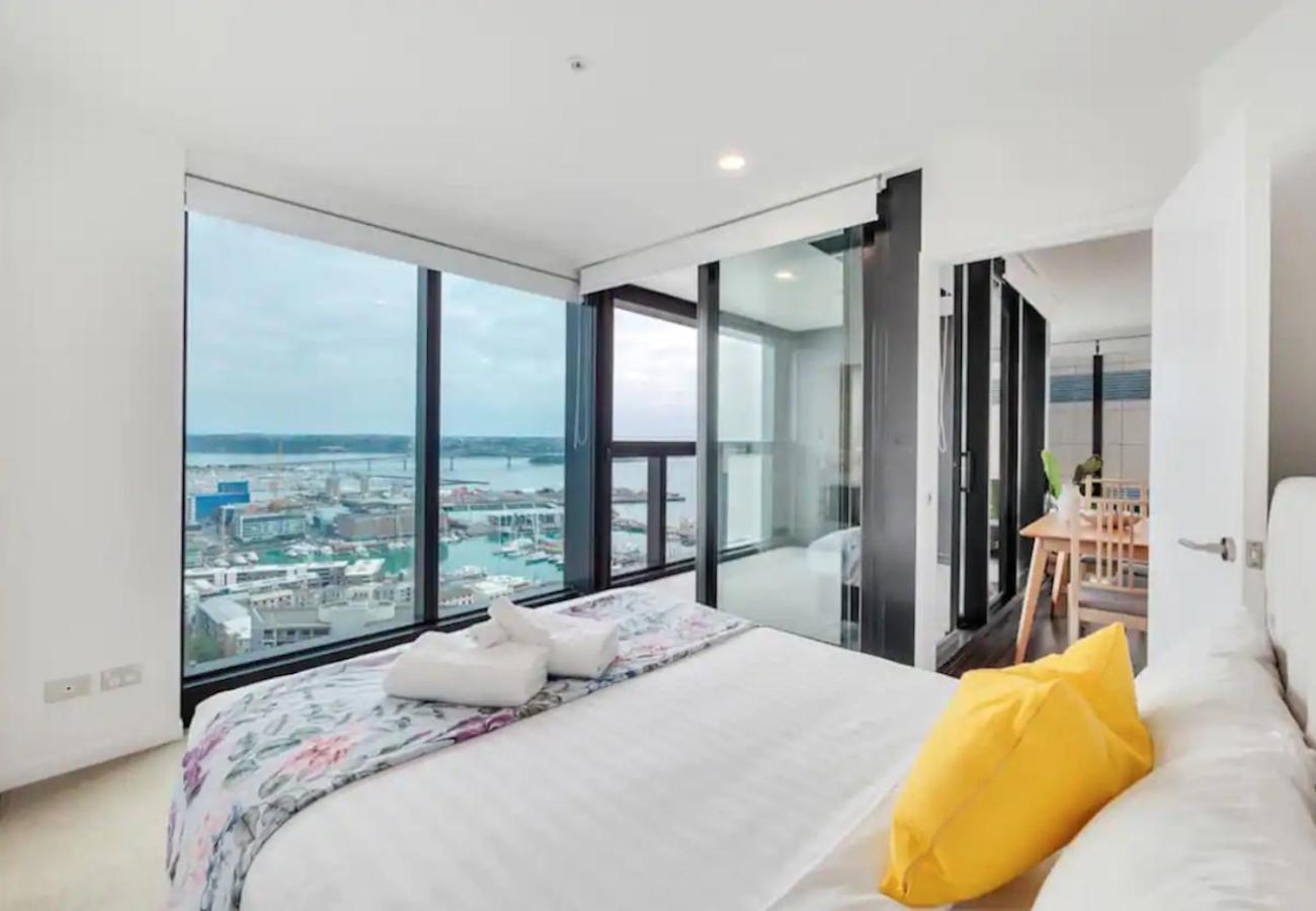 Gorgeous Seaview 2 Bedroom Apartment In Auckland Cbd Zewnętrze zdjęcie